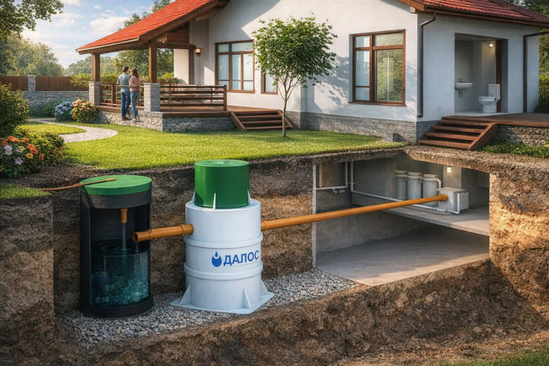 Что такое септик, как работает септик, как устроен